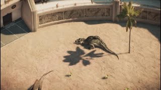 JWE2 TREX AND SPINO MEET AGAIN FOR A REMATCH Jp3 remake