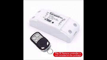 Configuración Sonoff RF con WiFi y con control 433mhz