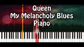 Queen - My Melancholy Blues Piano Cover chords