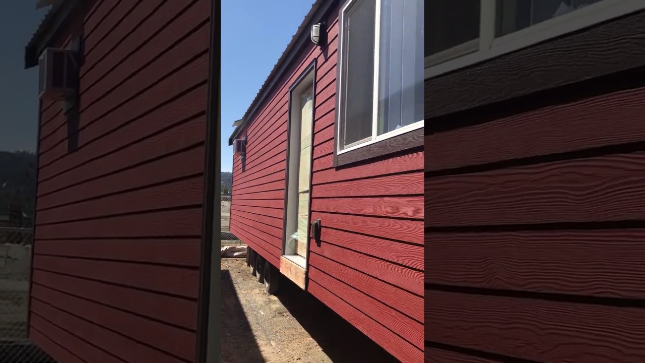 Tiny Portable Cedar Cabins: Cedar Cabin Duplex Exterior