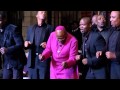 Desmond Tutu Celebrates Winning 2013 Templeton Prize