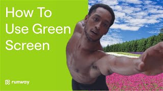 How to Remove Background from Video with Green Screen | Runway