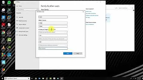 How to Create a local user or administrator account in Windows 10