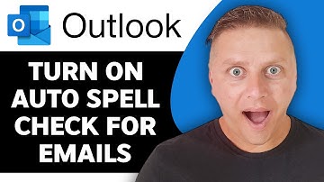 How to Turn on Auto Spellcheck for Outlook Emails | Outlook Tips and Tricks 2025