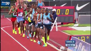 Carrera de 10,000m en el Prefontaine Classic 2013.