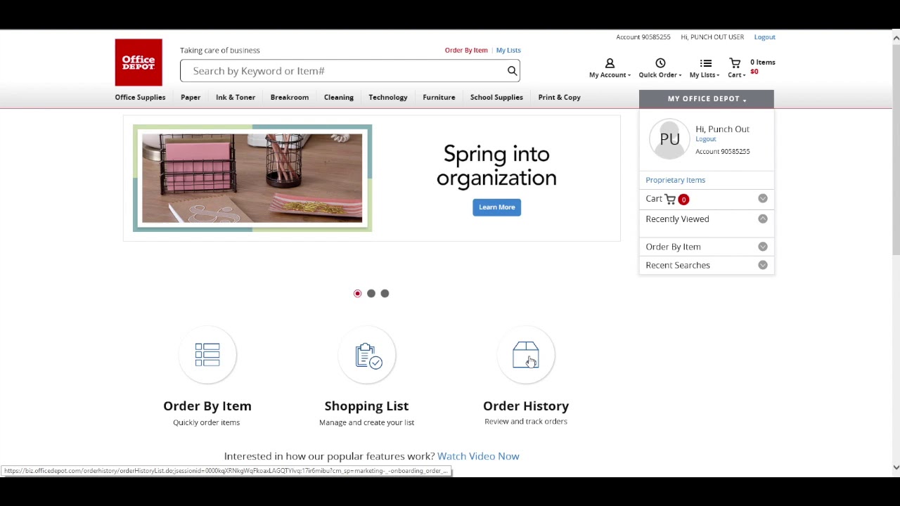 Tracking Office Depot Orders - YouTube