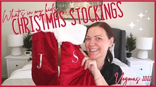 What&#39;s in my KIDS CHRISTMAS STOCKINGS 2022 | Stocking stuffer ideas | VLOGMAS day 6