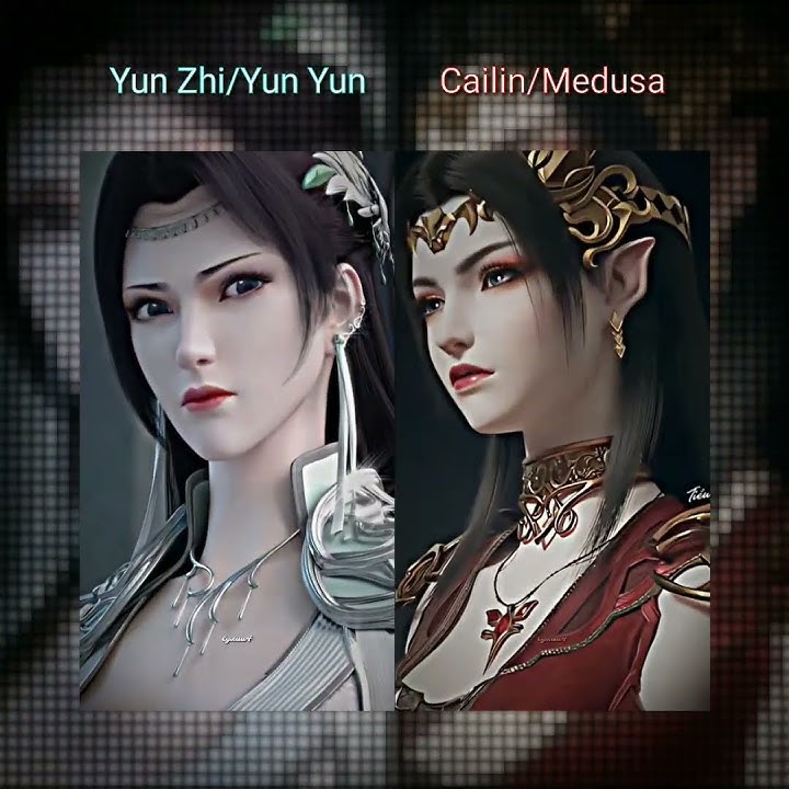 Yun Zhi/Yun Yun x Cailin/Medusa || JJ  BTTH #yunyun #cailin #donghua