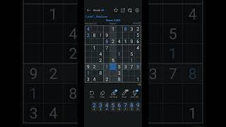 Relaxing Sudoku_Medium#1 Gameplay | Pure Tapping Sound (No Talking)​ | Soft ASMR for Focus & Sleep screenshot 4