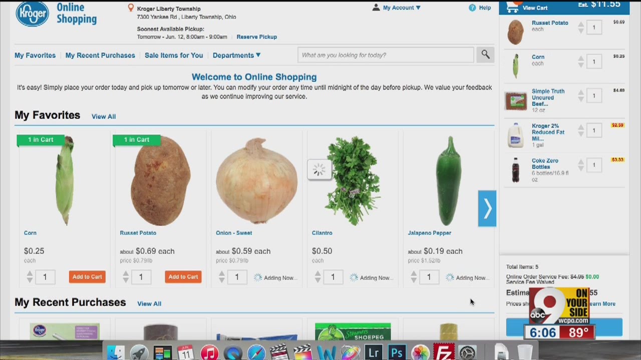 Kroger debuts online ordering at Liberty Township Marketplace YouTube