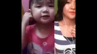 shima ratu smule duet sama anak kecil lucu banget