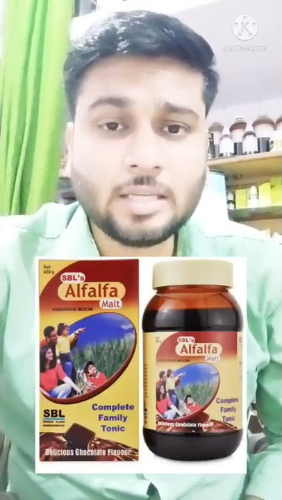 ALFALAFA MALT health tonic for weight gain