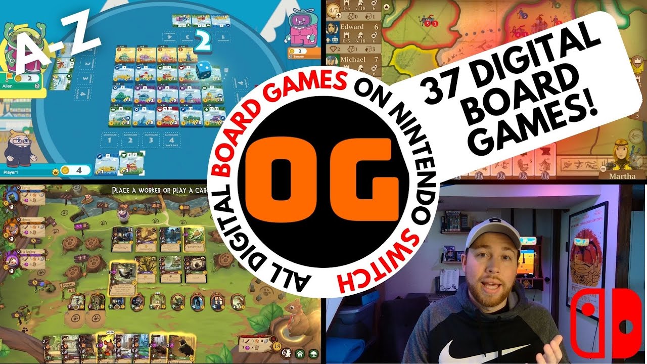 All Digital Board Games for Nintendo Switch
