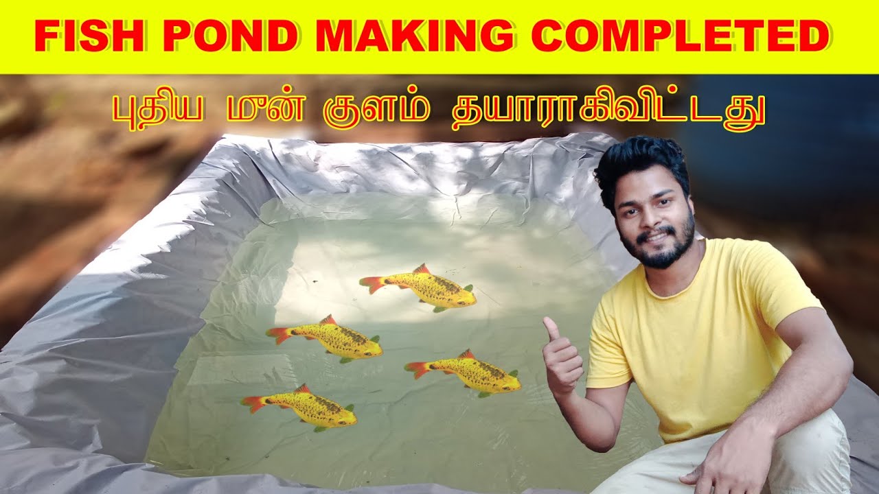 fish pond making tamil backyard pond making tamil flex pond making