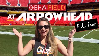 ARROWHEAD STADIUM TOUR • Loudest Stadium in the NFL • Full Guided Tour at Chiefs Kingdom