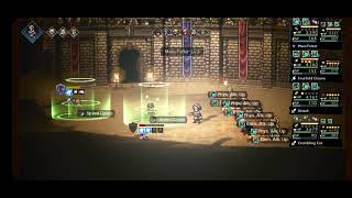 Octopath COTC Yunnie race challenge using four 5* (and Billy of course) #YunnieRace