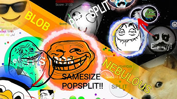 Nebulous & Blob | SameSize Popsplit FOR REAL - Destroying Teams