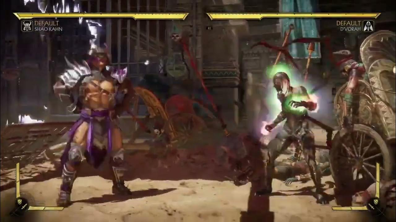 Shao Kahn Combos MK11 YouTube