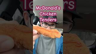 Chicken Or String Cheese? Lets Try Mcdonalds New Mccrispy Chicken Strips?