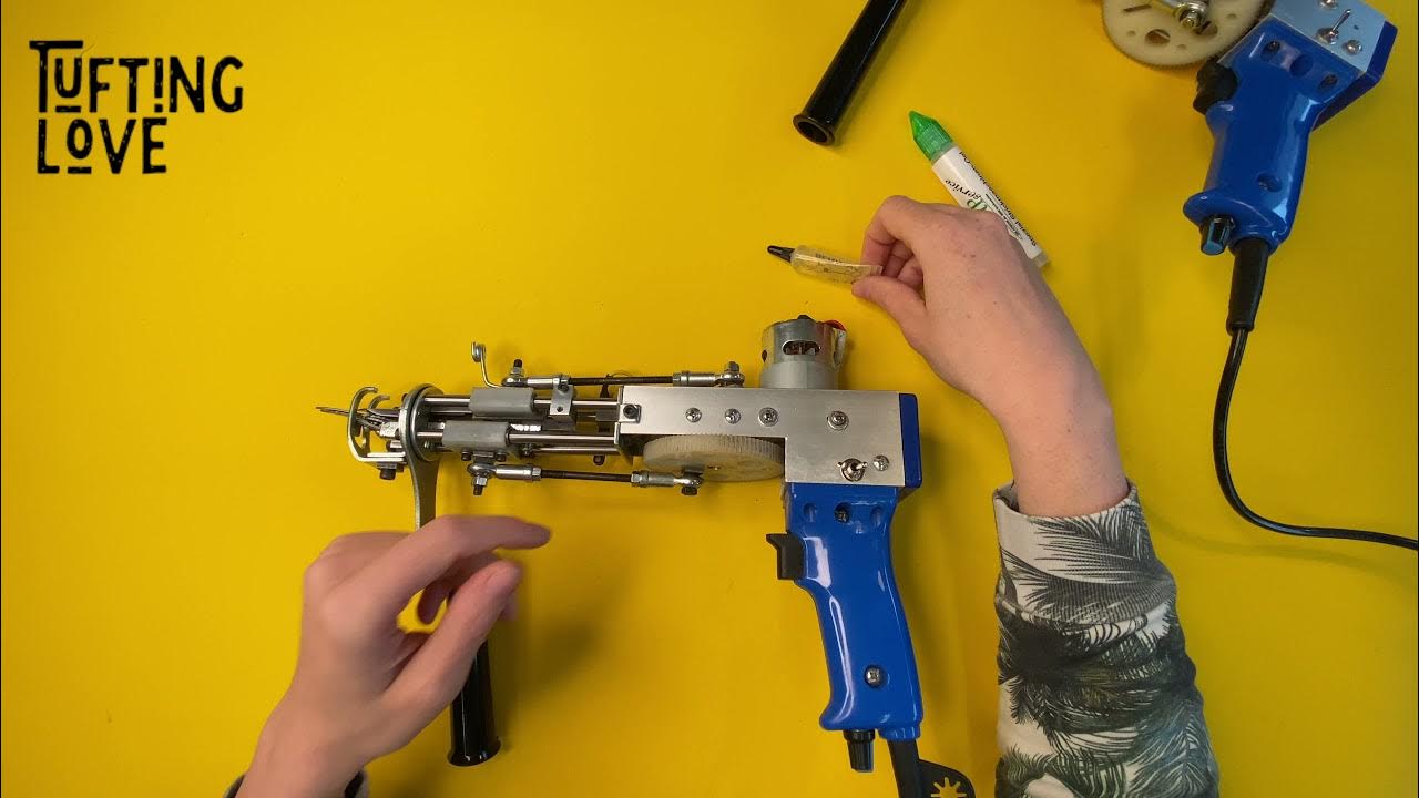NK01 / NK02 Tufting Gun Maintenance, where to oil your tufting gun