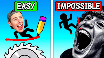 DRAWING to Save STICKMAN LIVES (Dangerous)