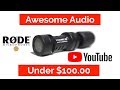 Awesome Audio for YouTube Under $100.00