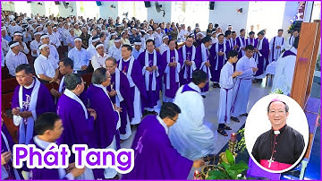 Nghi thức phát tang - Đức Tổng Giám mục Phaolô Bùi Văn Đọc