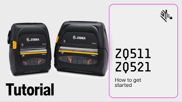 Zebra ZQ500 Series How To: Get Started