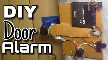 How to make a simple Door alarm system it home DIY