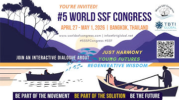 See you at the #5 World SSF Congress [April 27-May 1, 2026, Thailand]