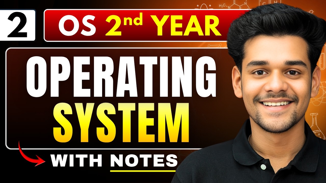 Operating System Elect 2 Complete Module Lec 2 : Operating System & Evolution | Operating System | BTech 2nd ...