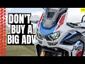 3 reasons not to get a big adventure bike  the right choice part 1