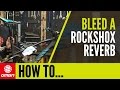 How To Bleed A RockShox Reverb Dropper Seatpost