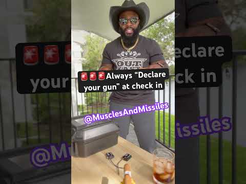 Most Important Step When Flying With Your Gu N Edc Tacticool Tsa Gun Pistol Travel Sigsauer