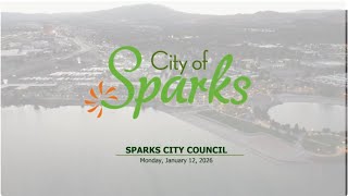 Sparks City Council | January 12, 2026