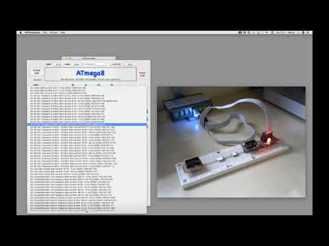 AVRFusesCalc set fuse bit in AVR microcontroller on macOS