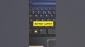 how to restart laptop with keyboard#shorts #youtubeshorts #computer #viral #tipsandtricks