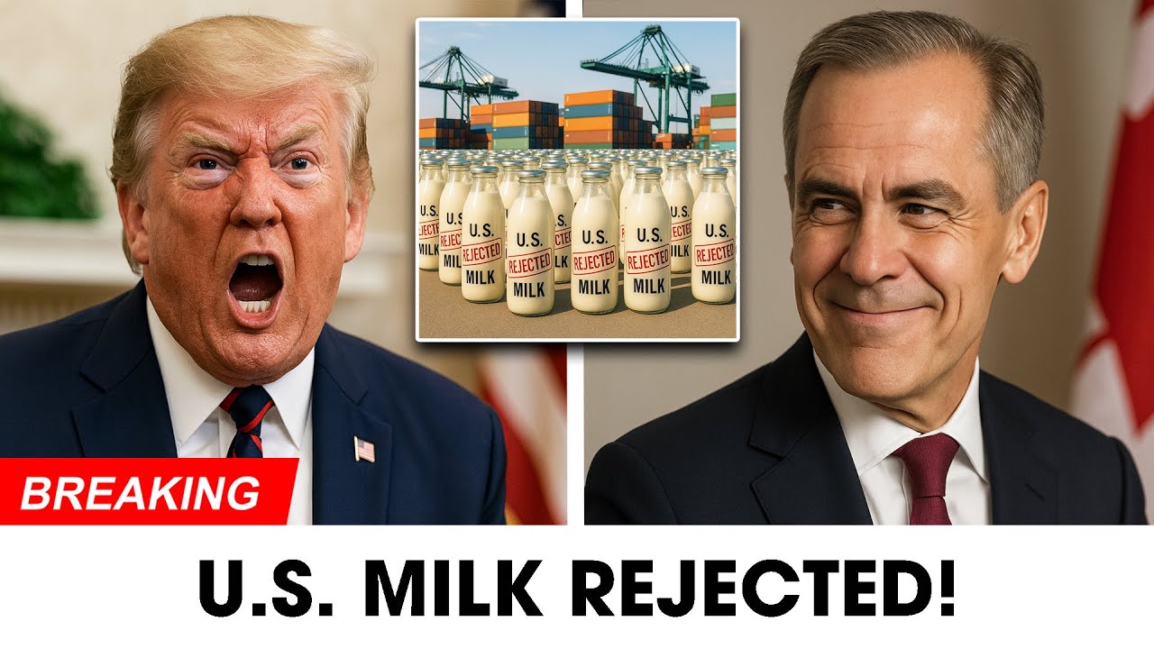 Trump FURIOUS as Canada REJECTS $4B U.S. Milk Deal — Farmers OUTRAGED!