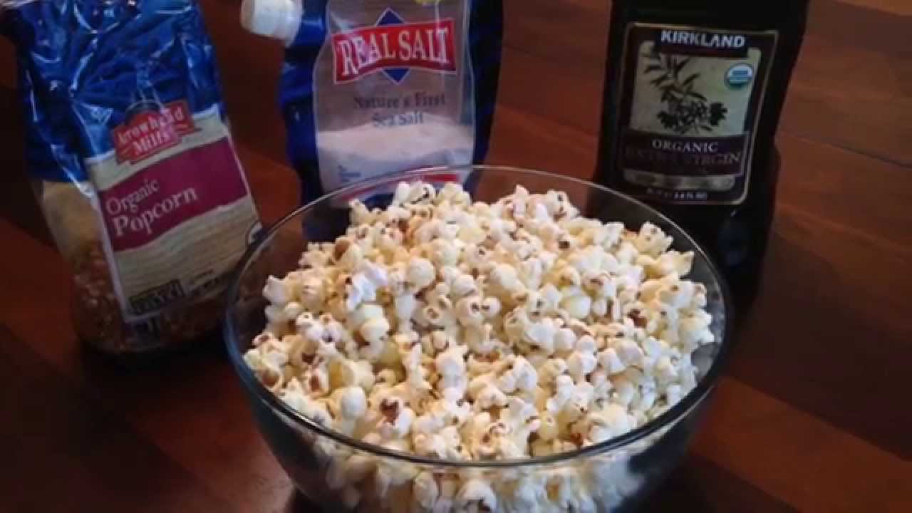 How To Make Stovetop Popcorn YouTube