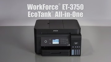 Epson WorkForce ET-3750 | Take the Tour