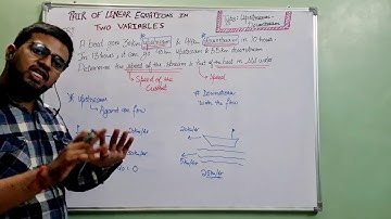 Class 10 Upstream -  Downstream (Concept) Pair of Linear Equations in Two variables  Example 19