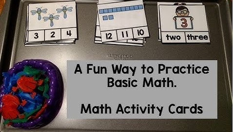 Math Activity Cards (Basic Facts)