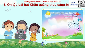 Giáo án PowerPoint Tiết 17: Ôn tập | GA điện tử Âm nhạc 5 cánh diều