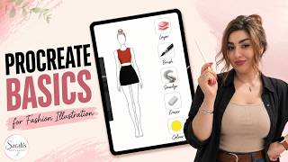 Learn Procreate Basics for Fashion Illustration | Procreate Tools