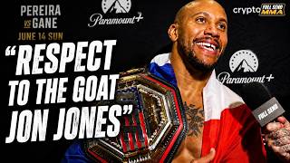 Ciryl Gane Shows Love To Jon Jones After Defeating Alex Pereira At UFC Freedom 250