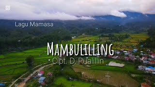 Mambulilling - Kota Kecil Namun Indah di Lembah Mamasa | Lagu Mamasa Cover by Miller