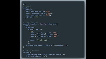 Using the across function from the dplyr package