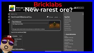 Bricklabs Bricklabs Rarest Ore? Rarer Than Mythril?