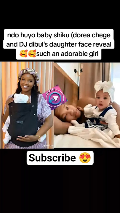 Dj Dibul baby face reveal😍#Dorea chege and Dj Dibul baby face reveal😘#Trending vedio#@Phayee Tiktok