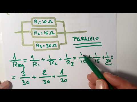 Video: ¿Cómo encuentras tres resistencias en paralelo?